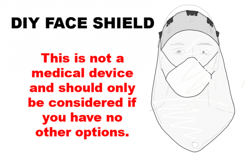 DIY Face Shield