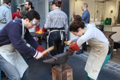 First Masterclass: Blacksmithing